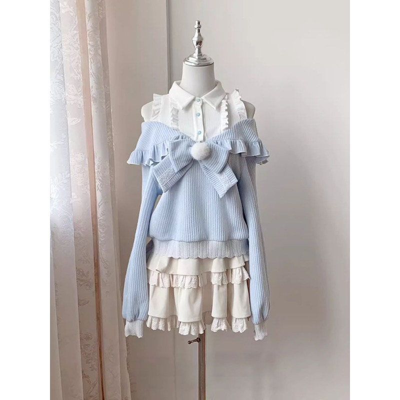 Kawaii Soft Girl Lolita 2 Piec - огляд і ціна Bralette Triangle Set