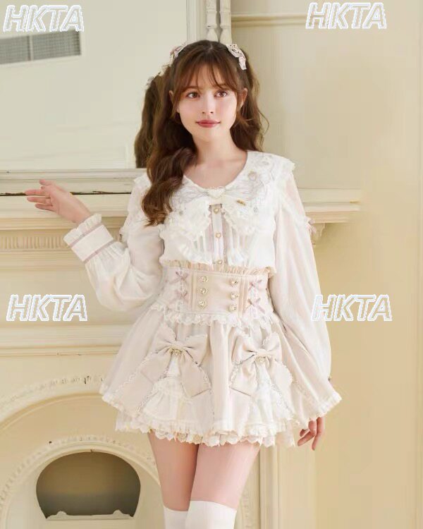 Japanese Sweet Waist Lace Embr - огляд і ціна Blouse Off Shoulder