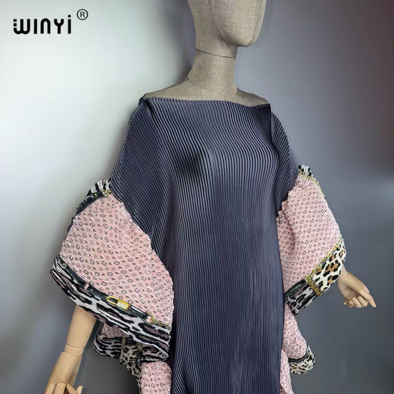 WINYI Women's Pleated Slim Fit - огляд і ціна Cover Up Kaftan