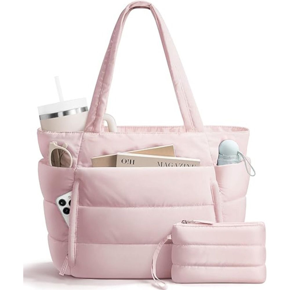 Large Capacity Puffer Tote Bag - огляд і ціна Tote Bag Beach
